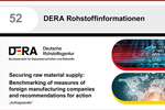 Die neue Studie betrachtet Strategien zur Absicherung der Rohstoffversorgung von Firmen.