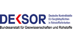 Logo DEKSOR Deutsche Kontrollstelle EU-Sorgfaltspflichten in Rohstofflieferketten