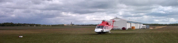 BGR Hubschrauber in der Hadelner Marsch