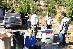 Tracer test in the Msheti well