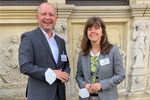 FZ:GEO-Sprecherin Prof. Dr. Monika Sester und BGR-Präsident Prof. Dr. Ralph Watzel nahmen am Forschungskolloquium teil.