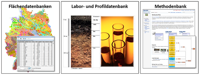 Kernkomponenten des Fachinformationssystems Bodenkunde