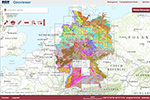 BÜK200 im Geoviewer der BGR