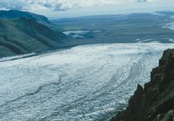 Szenario Kaltzeit: Gletscherrandlage