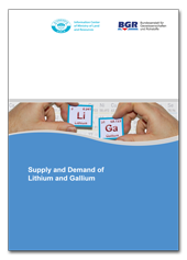Titelblatt der Studie "Supply and Demand of Lithium and Gallium"