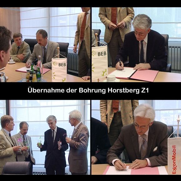 Übergabe der Bohrung Horstberg Z1 an die BGR