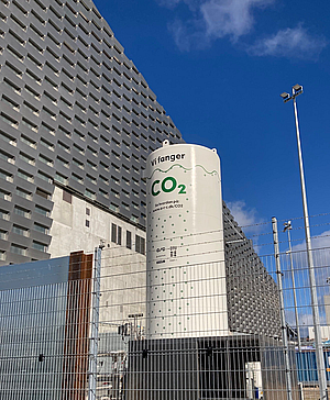 Testanlage zur CO2-Abscheidung an einer Müllverbrennungsanlage in Kopenhagen