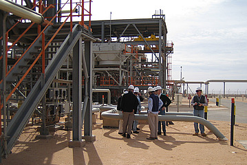 CO2-Injektionspipeline in InSalah, Algerien (2010)