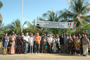 Treffen der AEGOS Partner zum zweiten Operational Management Meeting in Dakar (Senegal) im Oktober 2010