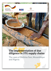 The implementation of due diligence in 3TG supply chains. The cases of Burkina Faso, Mozambique and Nigeria